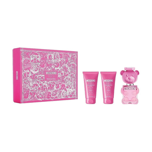 Moschino Toy 2 Bubble Gum 50 ml + лосион за тяло 50 ml + душ гел 50 ml – комплект – originales Geschenkset für Damen