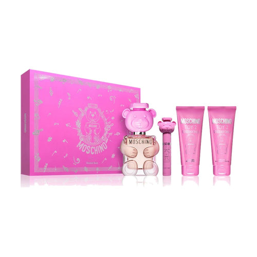 Moschino Toy 2 Gummy EDP 100 ml + лосион за тяло 100 ml + душ гел 100 ml + 10 ml – комплект – originales Geschenkset für Damen