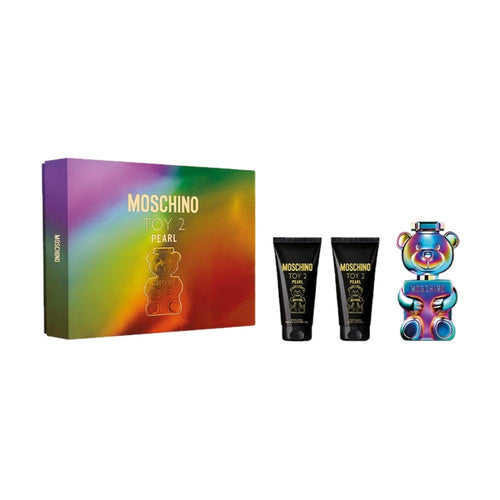 Moschino Toy 2 Pearl 50 ml + лосион за тяло 50 ml + душ гел 50 ml – комплект – originales Geschenkset für Damen
