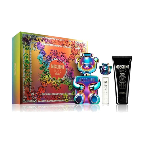 Moschino Toy 2 Pearl EDP 100 ml + лосион за тяло 100 ml + 10 ml – комплект – originales Geschenkset für Damen