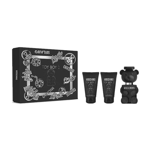 Moschino Toy Boy 2 50 ml + душ гел 50 ml + балсам за след бръснене 50 ml – комплект – originales Geschenkset für Herren