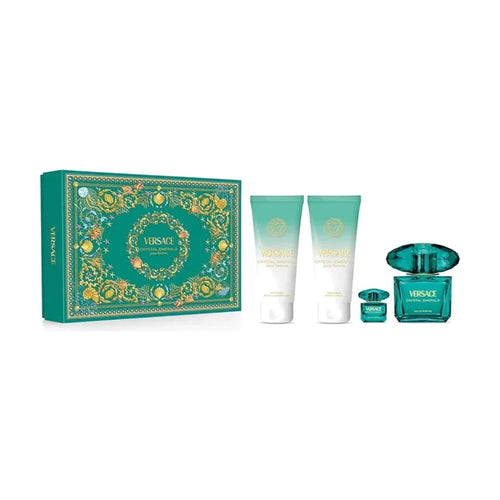 Versace Crystal Emerald – σετ δώρου για γυναίκες, γνήσιο άρωμα