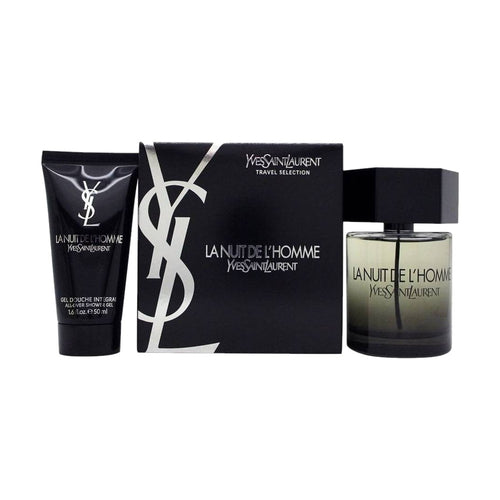 Yves Saint Laurent La Nuit L'Homme 100 ml + душ гел 50 ml – комплект – originales Geschenkset für Herren