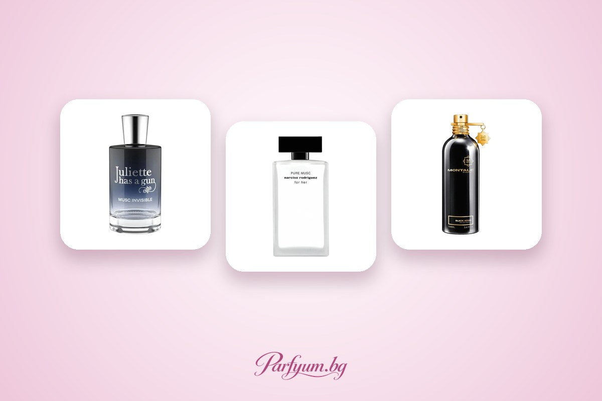 Frascos de perfumes variados