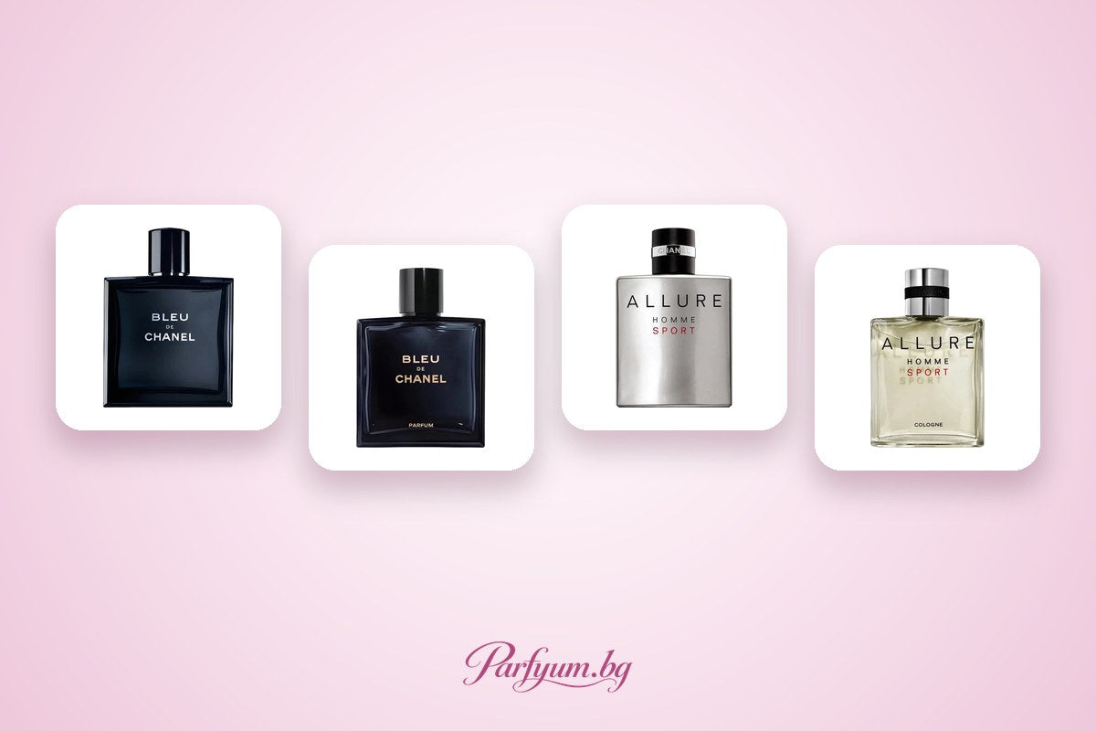 Chanel Herrendüfte Bleu de Chanel, Allure Homme Sport, Edition Blanche Flakons