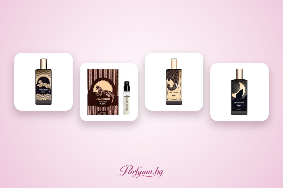 Frascos de perfume Memo African Leather
