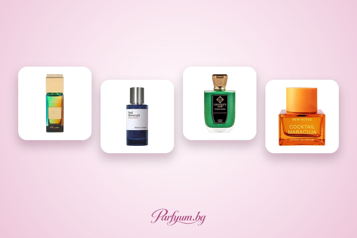 Parfums à la mangue, à l'ananas et au fruit de la passion – senteurs tropicales