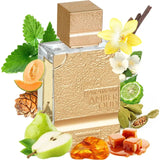 Al Haramain Amber Oud Gold 999.9 Dubai – Eau de Parfum unisex, γνήσιο άρωμα – φωτογραφία 3