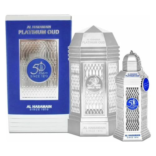 Al Haramain Platinum Oud – Eau de Parfum unisex, γνήσιο άρωμα – φωτογραφία 2