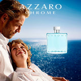 Azzaro Chrome – apă de toaletă pentru bărbați, parfum original – imagine 3