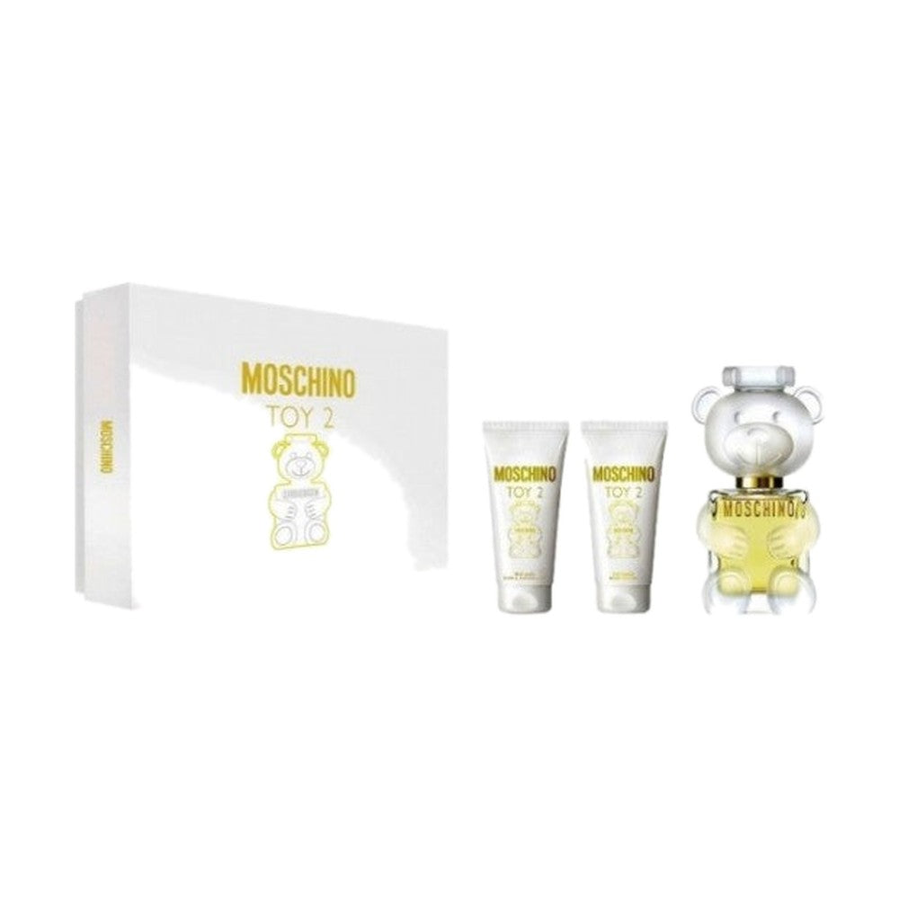 Moschino Toy 2 50 ml + лосион за тяло 50 ml + душ гел 50 ml – комплект – cofanetto regalo originale da donna