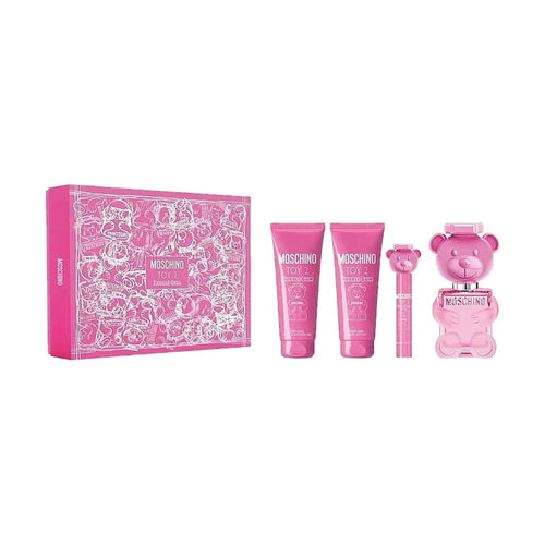 Moschino Toy 2 Bubble Gum EDT 100 ml + лосион за тяло 100 ml + душ гел 100 ml + 10 ml – комплект – originales Geschenkset für Damen