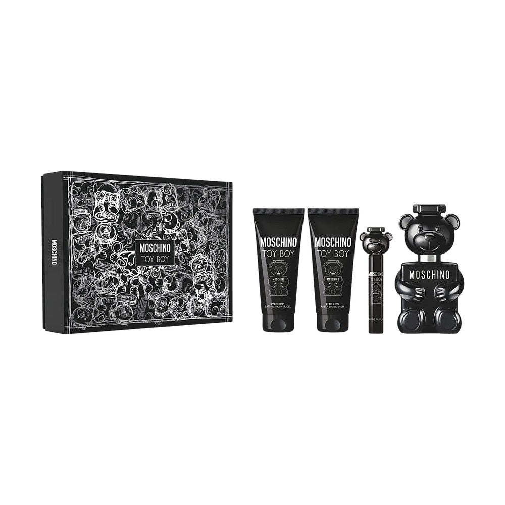 Moschino Toy Boy EDP 100 ml + душ гел 100 ml + балсам за след бръснене 100 ml + 10 ml – комплект – original gift set for men