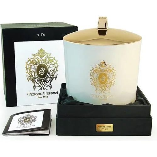 Extreme Sense White Glass Candle