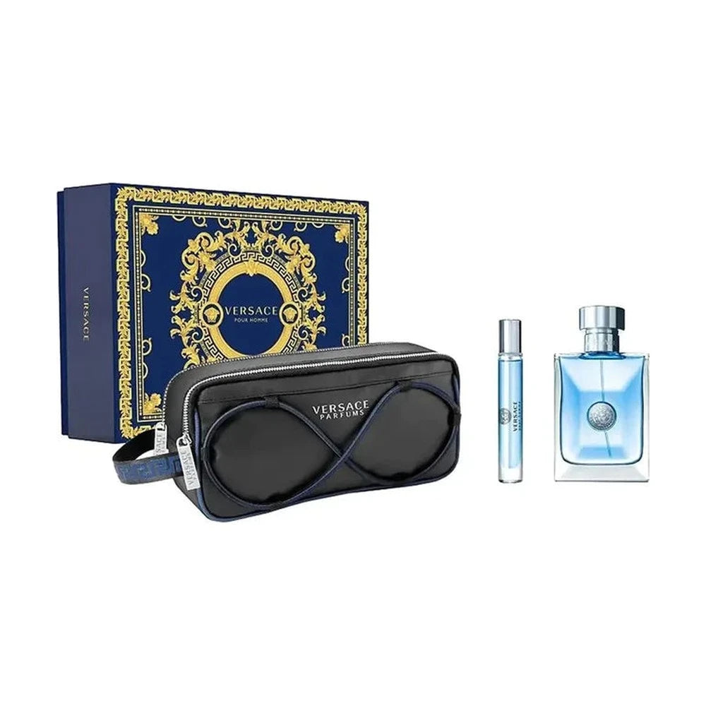 Versace Pour Homme – подаръчен комплект за мъже, оригинален парфюм (Версаче)