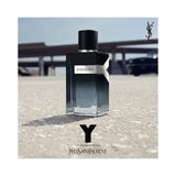 Yves Saint Laurent Y – парфюмна вода за мъже, оригинален парфюм (Ив Сен Лоран) – снимка 3